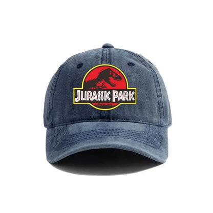 Jurassic Park Distressed Baseball Cap