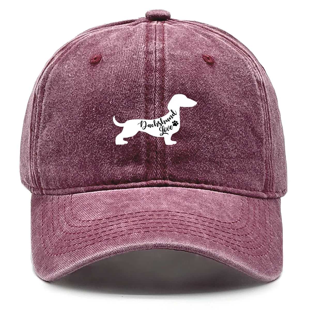 Dachshund Dog Adjustable Cotton Outdoor Baseball Cap