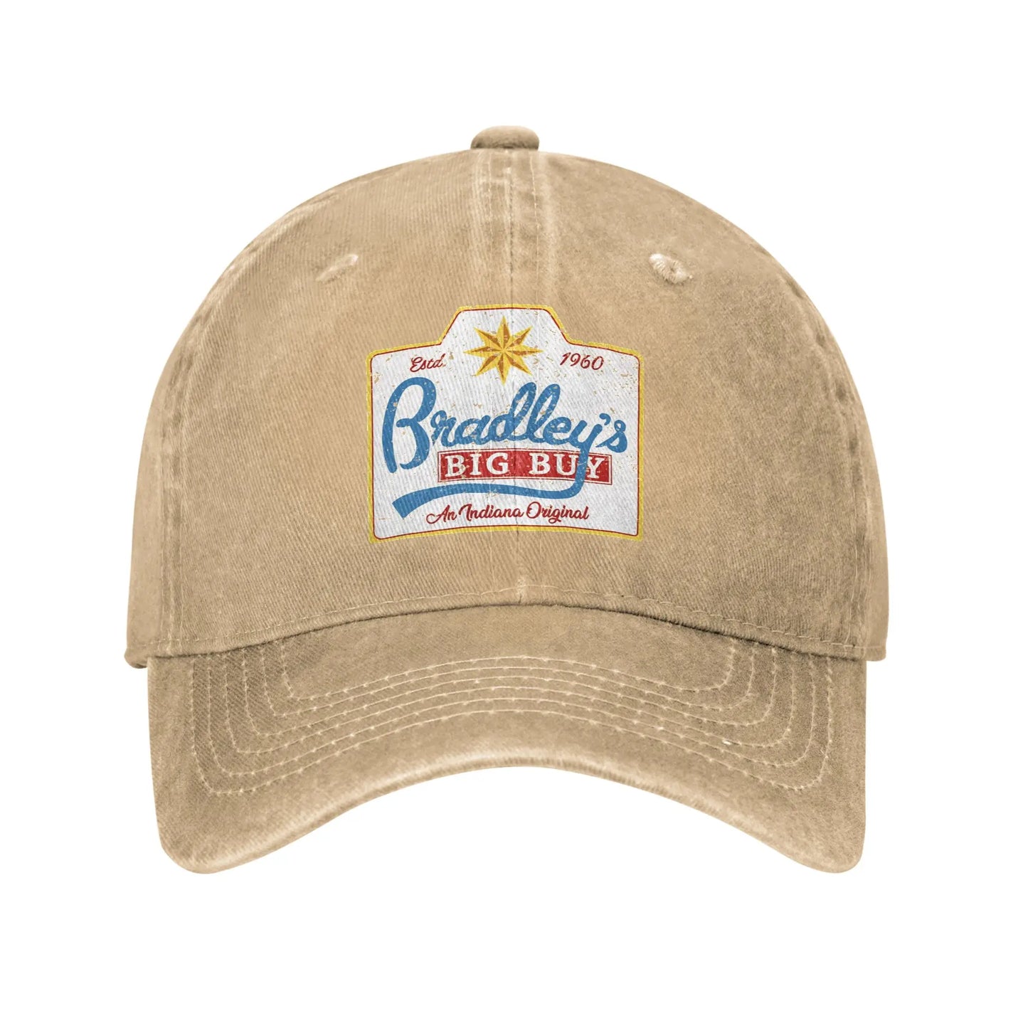 Bradleys Big Buy Black Grunge Trucker Baseball Cap