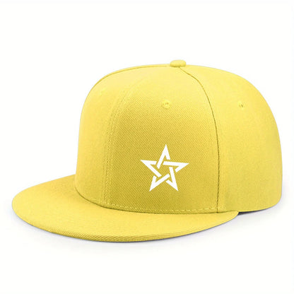 Unisex Flat Brim Fashion Baseball Cap