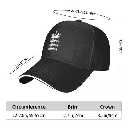 New England Cricket Team Logo Baseball Cap