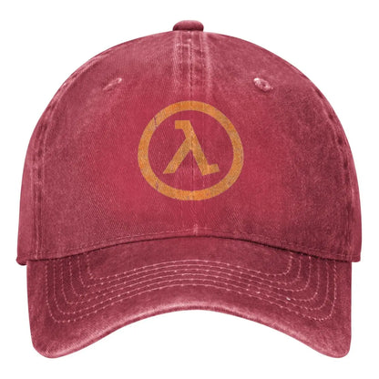 Black Mesa Lambda Denim Vintage Adjustable Baseball Cap