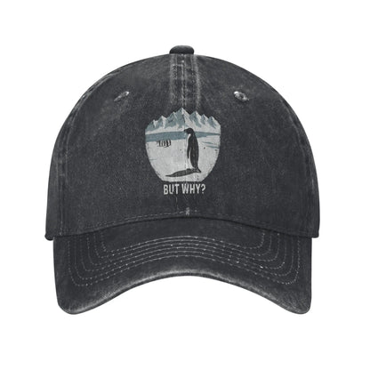 High Quality Nihilist Penguin Washed Baseball Cap