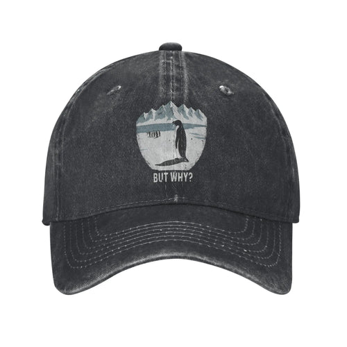 High Quality Nihilist Penguin Washed Baseball Cap