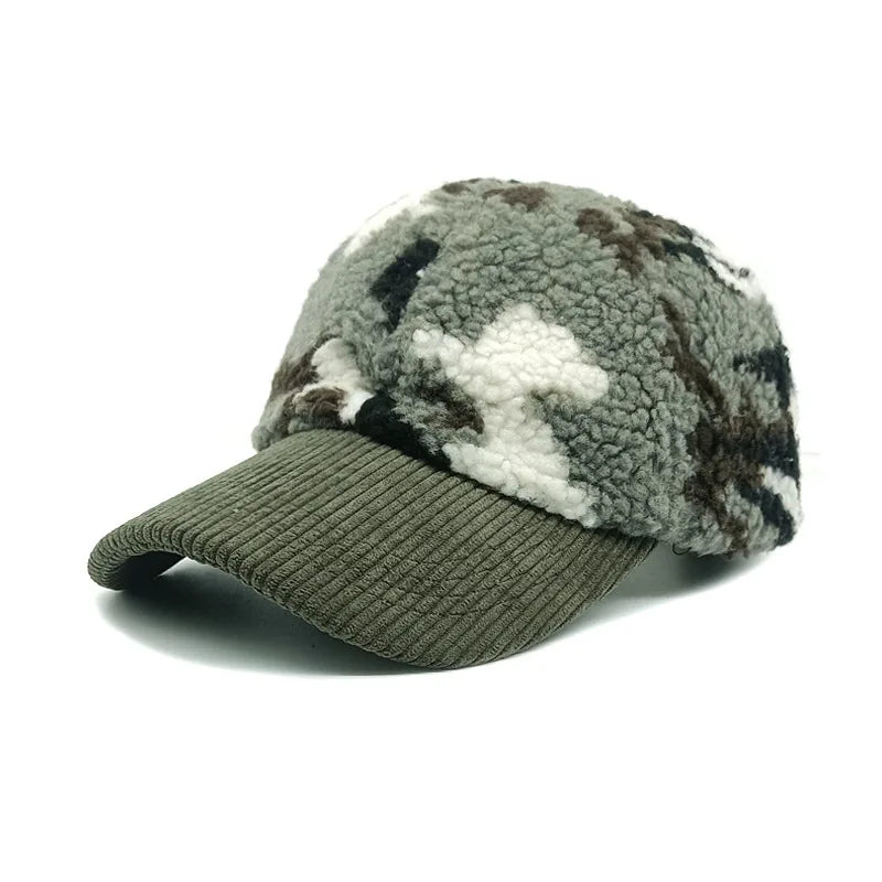 Unisex Camouflage Warm Baseball Cap