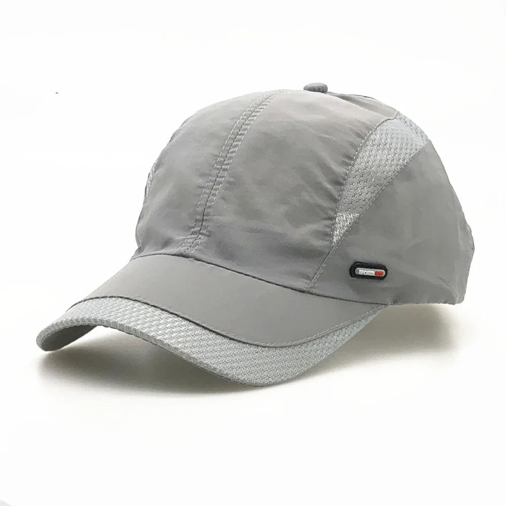 Breathable Quick Dry Running Visor Baseball Cap
