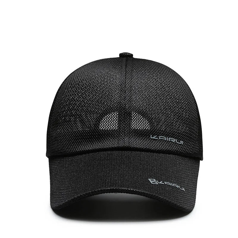 Breathable Mesh Camo Snapback Baseball Cap