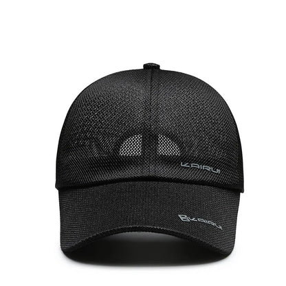 Breathable Mesh Camo Snapback Baseball Cap