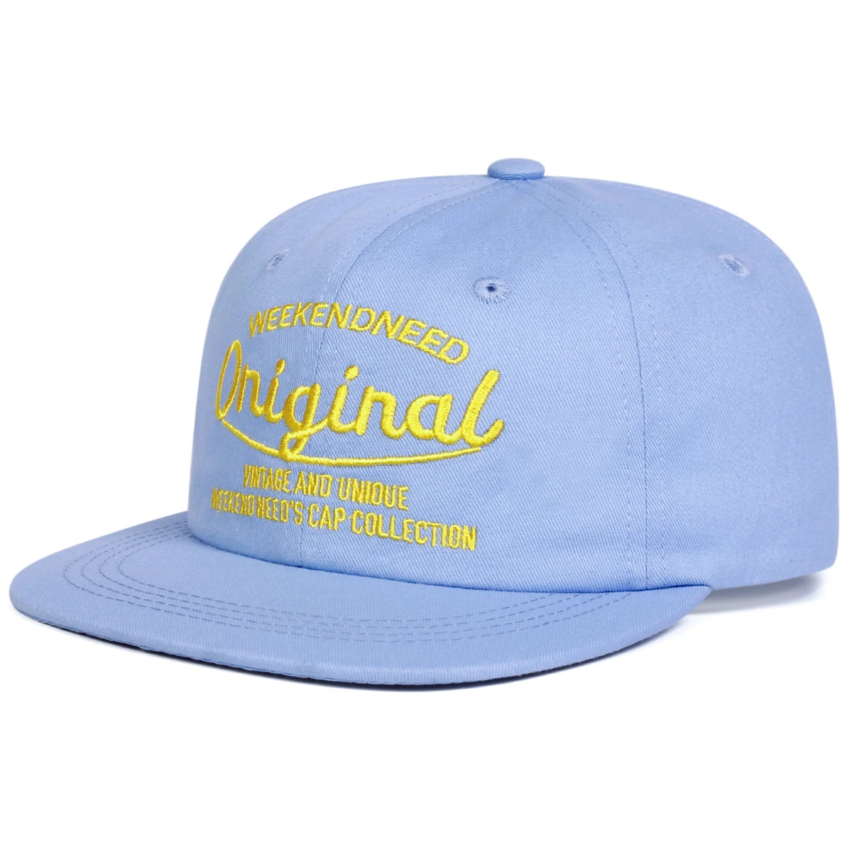Original Letter Embroidery Snapback Cap