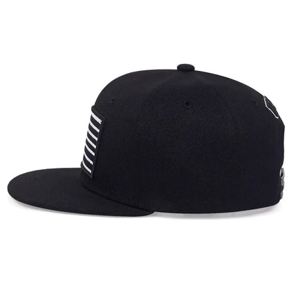 American Flag Embroidered Hip Hop Baseball Hat