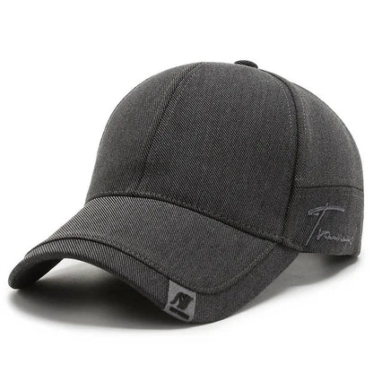 Solid Cotton Baseball Cap