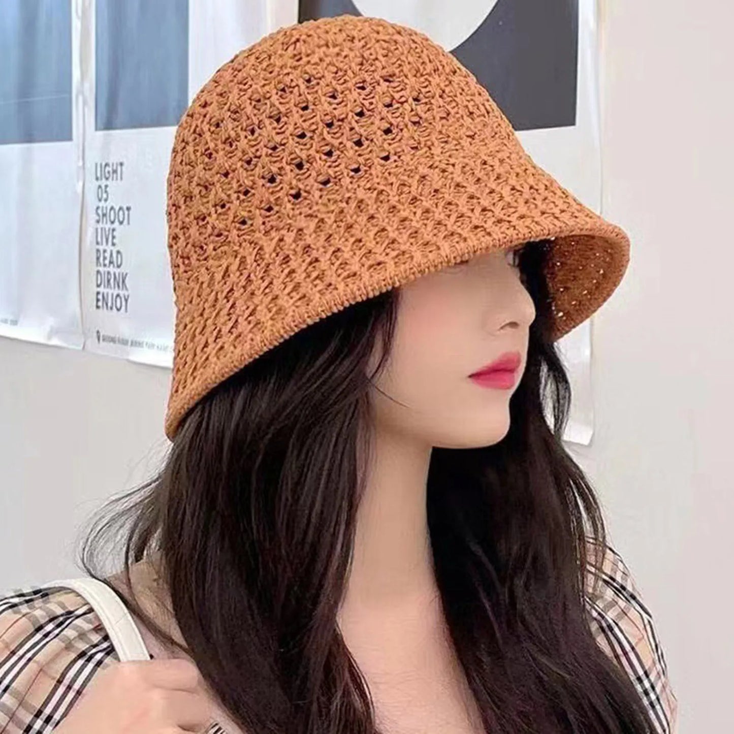 Breathable Mesh Lightweight Summer Bucket Hat