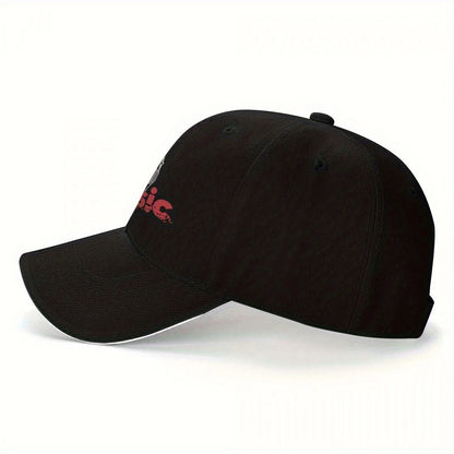 Vintage Music Print Baseball Cap