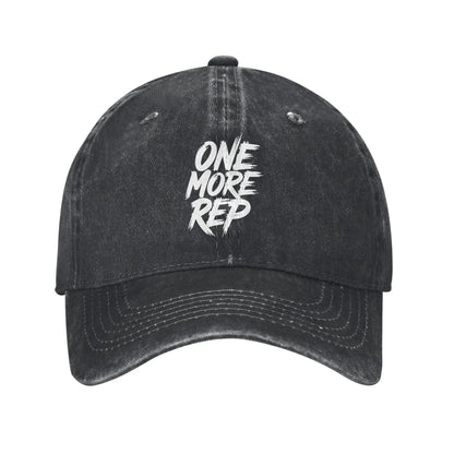 One More Rep Workout Trucker Baseball Cap