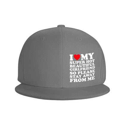 I Love My Girlfriend Streetwear Snapback Cap