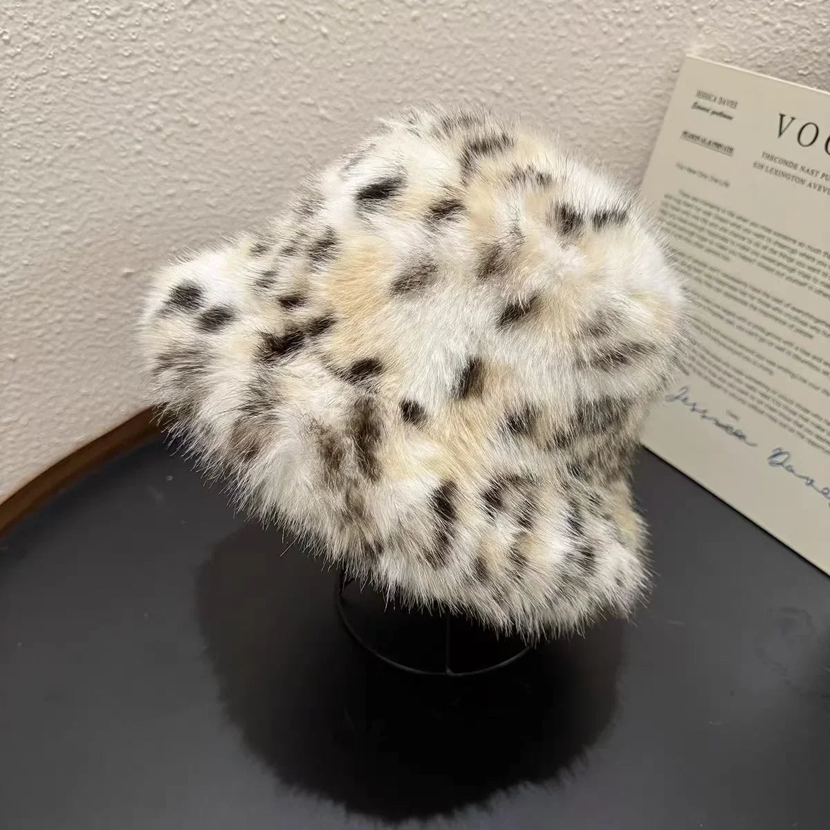 Princess Style Plush Beanie Hat