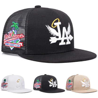 LA Wings Coconut Embroidered Mesh Baseball Cap