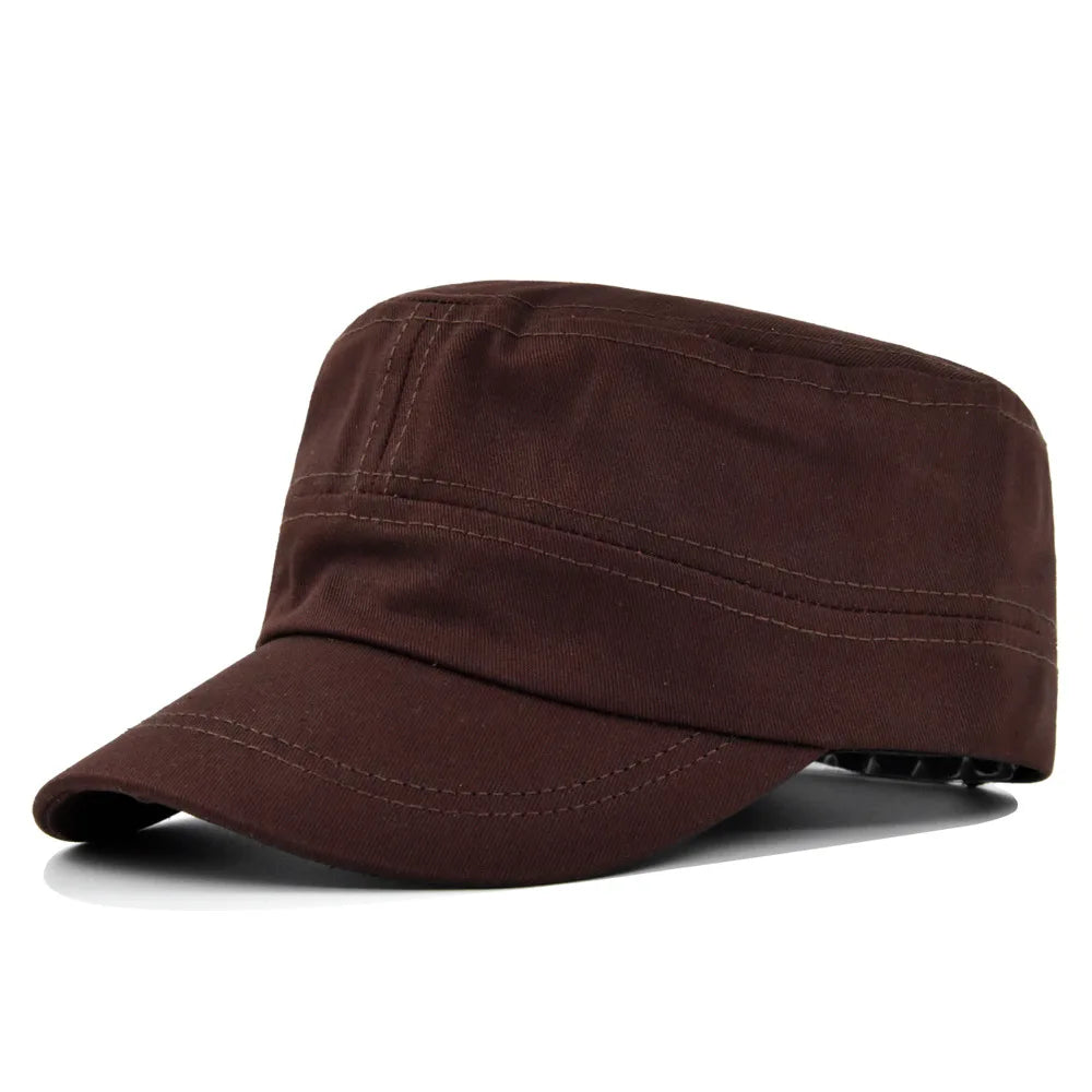 Camouflage Flat Brim Outdoor Baseball Hat