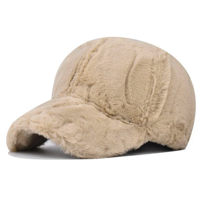 Faux Wool Winter Warm Beanie Cap