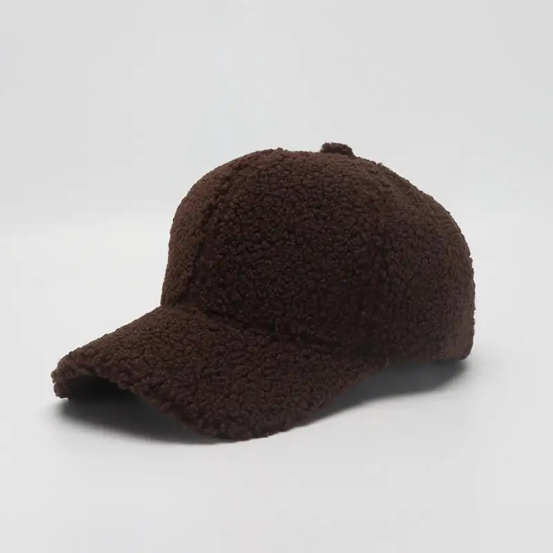 Winter Faux Fur Warm Baseball Cap