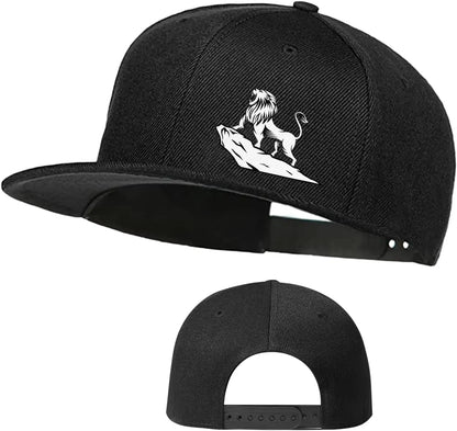Fish Skeleton Anchor Graphic Snapback Cap