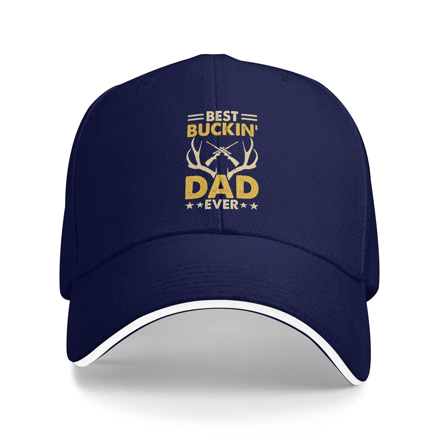 Funny Best Buckin Dad Ever Snapback Baseball Cap