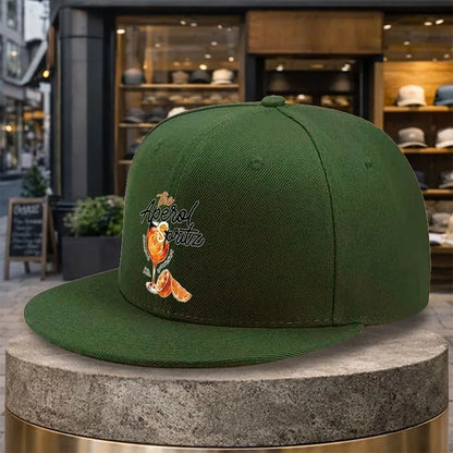 Aperol Spritz Cocktail Print Snapback Cap