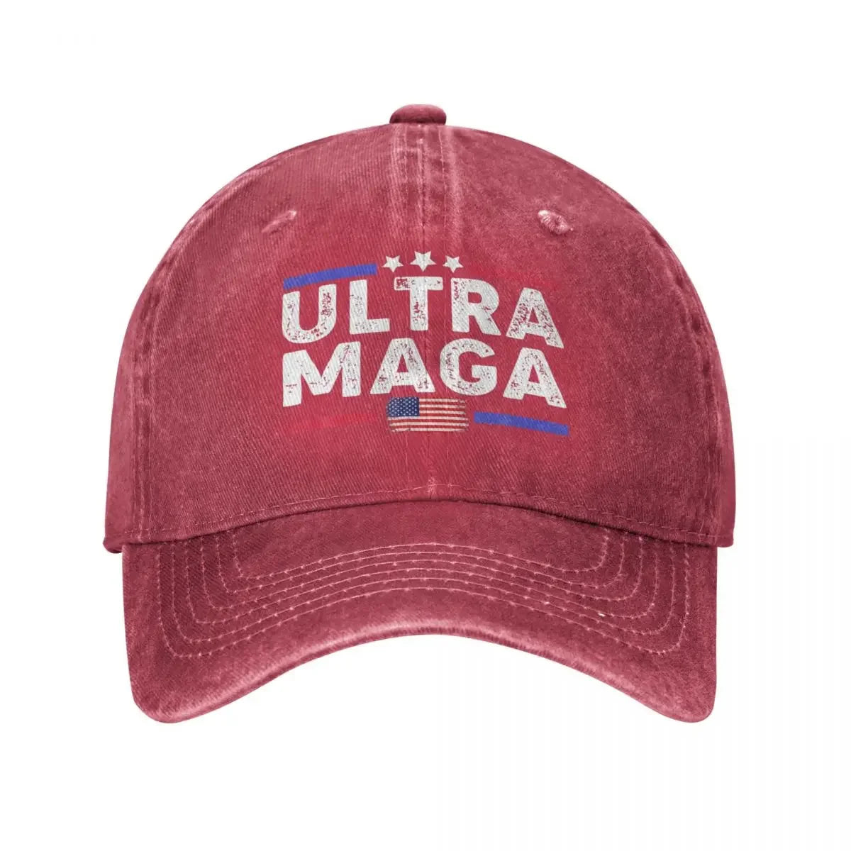 Ultra Maga Distressed Cotton Cap