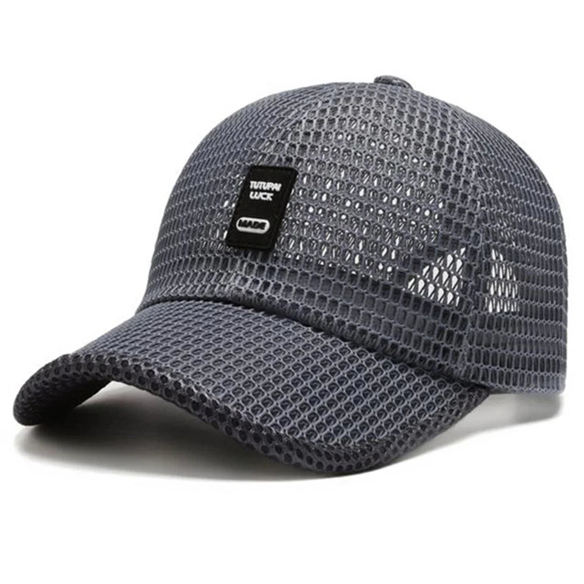 Unisex Label Mesh Breathable Baseball Caps