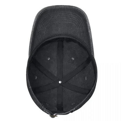 Capsule Corp Denim Trucker Print Baseball Cap