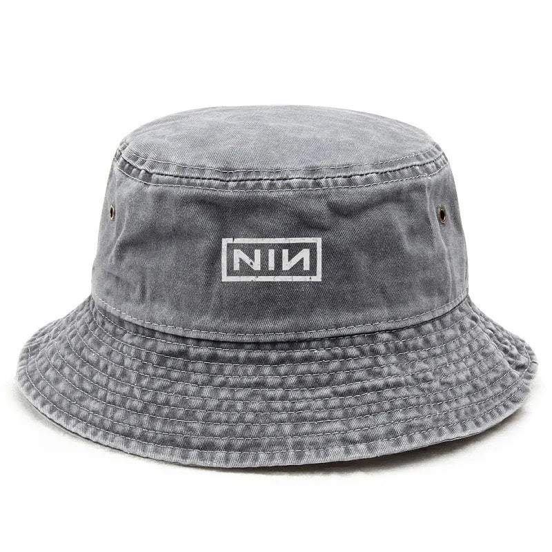 Japanese Ninja Washed Vintage Streetwear Bucket Hat