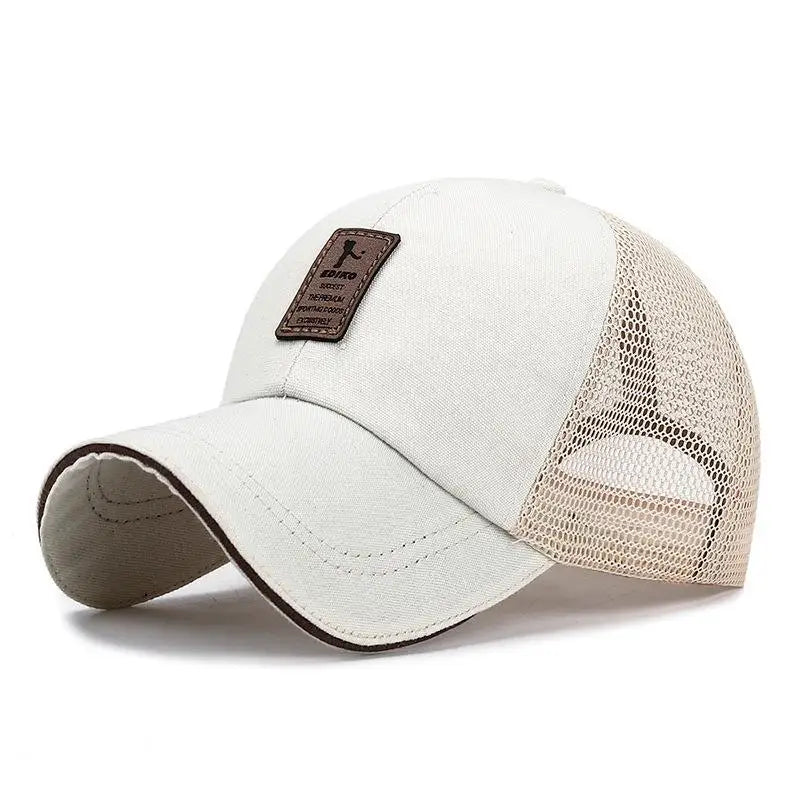 Unisex Cap Casual Plain Mesh Baseball Cap Adjustable Snapback Hats