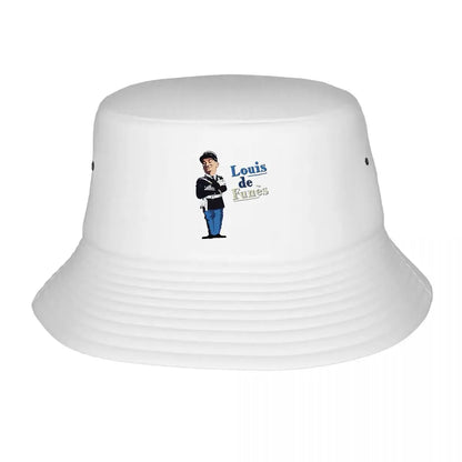 Louis De Funes Gendarme Comedy Graphic Bucket Hat