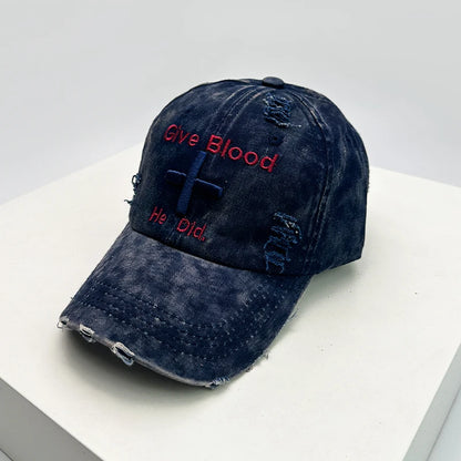American Vintage Broken Letter Baseball Cap