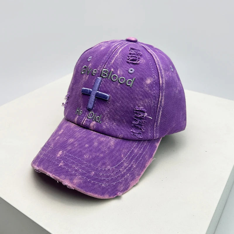 American Vintage Broken Letter Baseball Cap