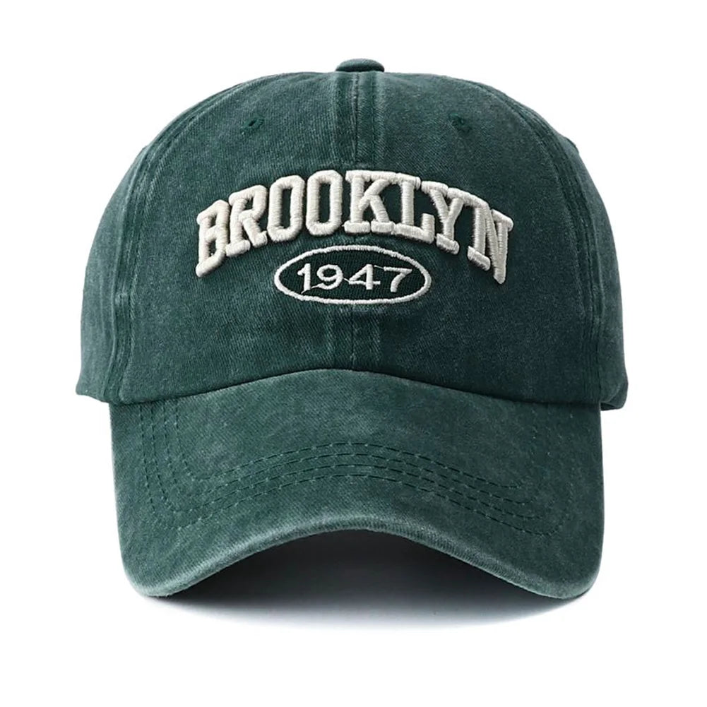 Brooklyn Embroidery Snapback Baseball Cap