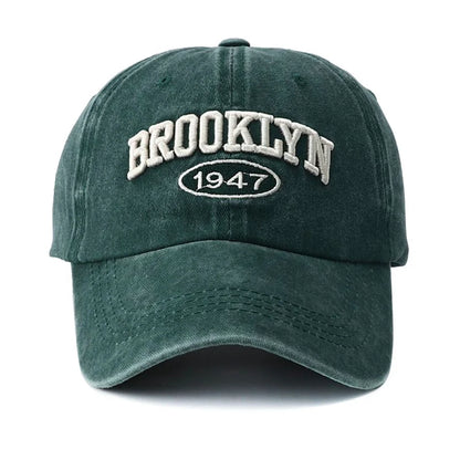 Brooklyn Embroidery Snapback Baseball Cap