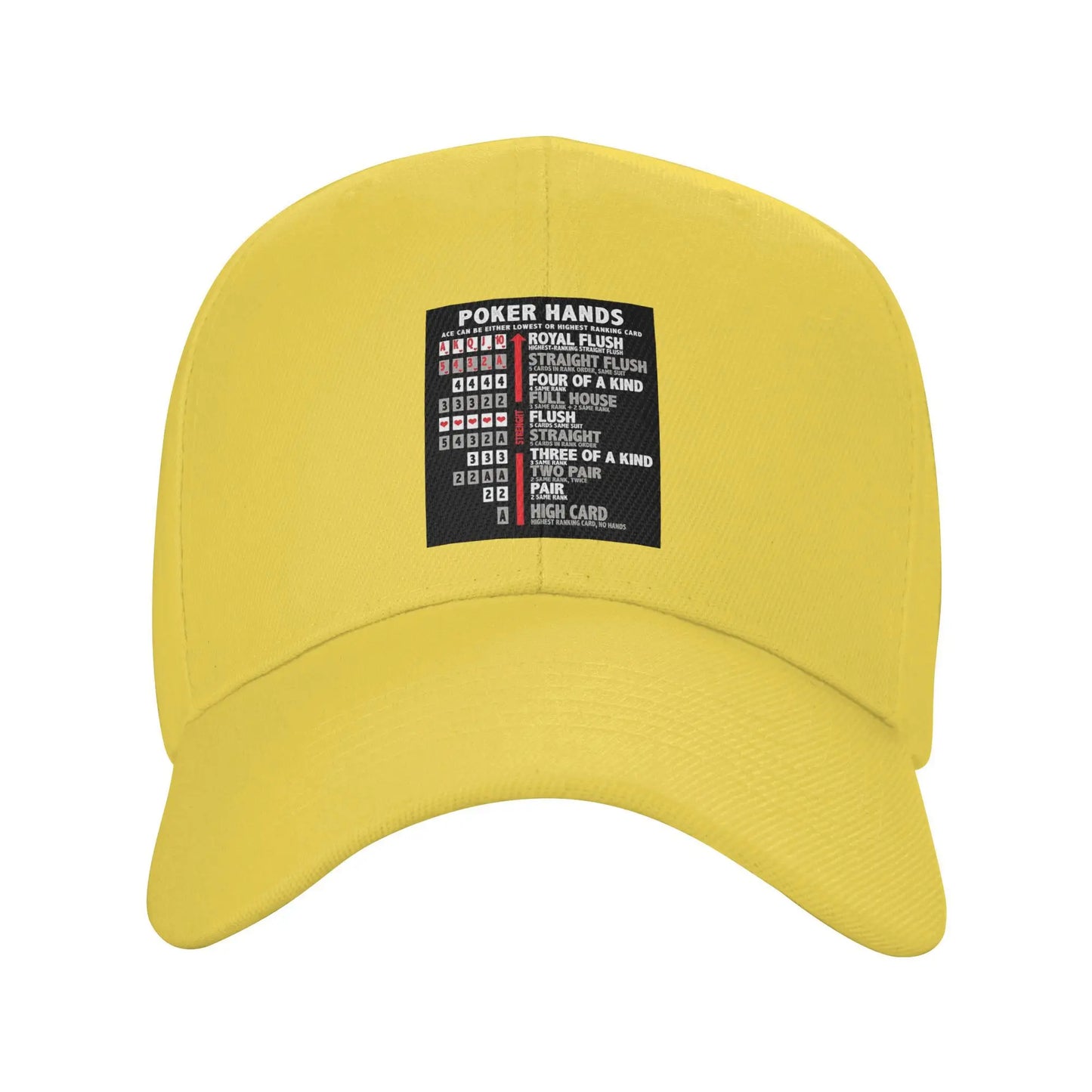 Poker Hands Streetwear Baseball Cap