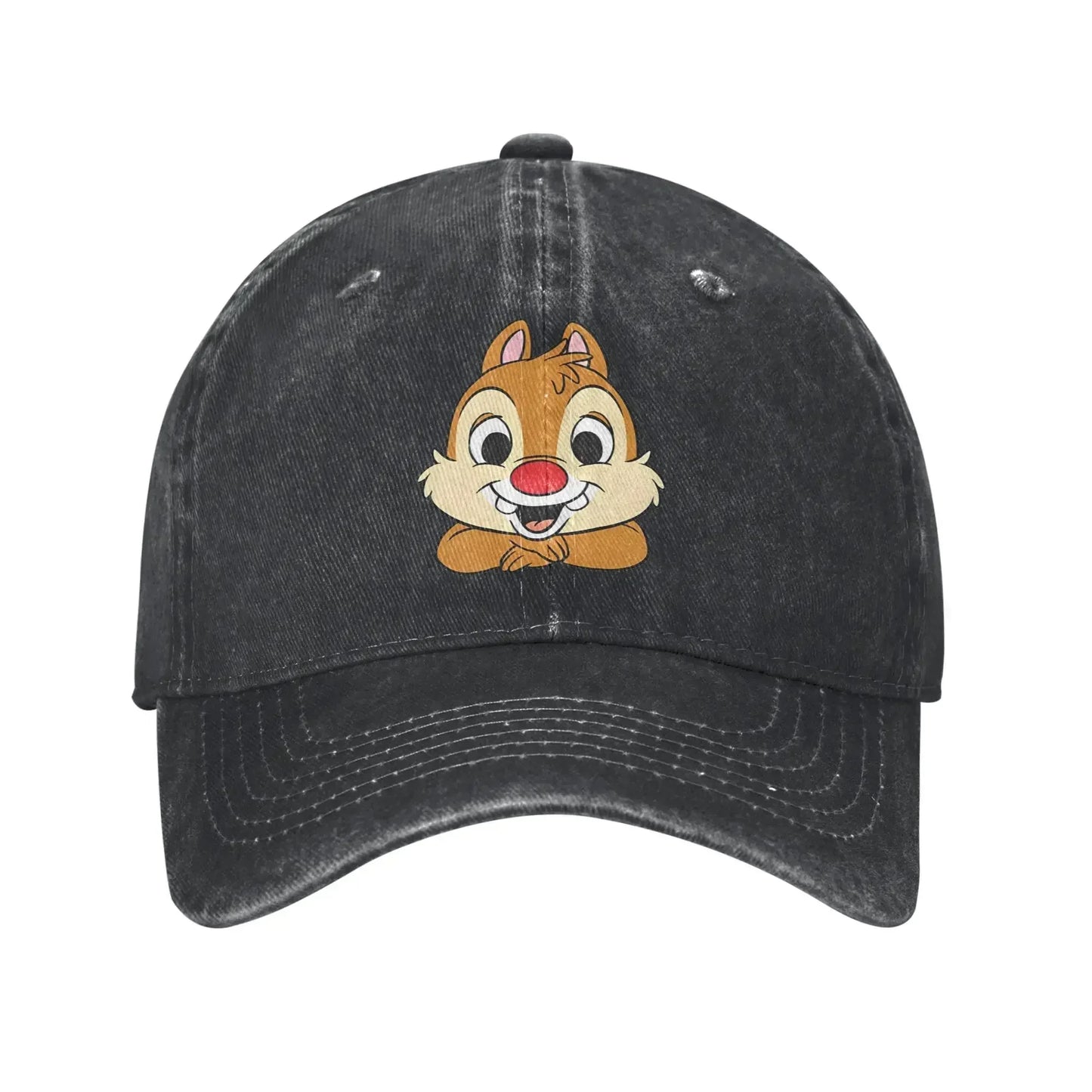 Chip N Dale Washed Y2K Funny Baseball Cap