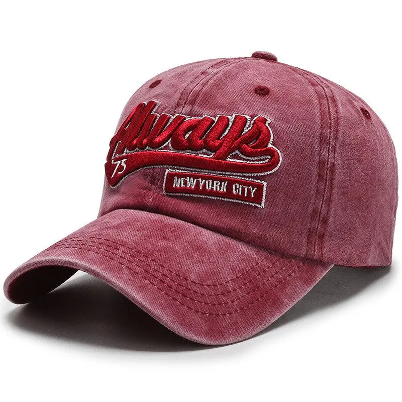 Outdoor Cotton Embroidered Baseball Cap
