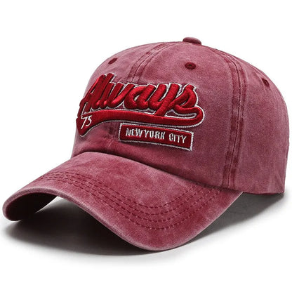 Outdoor Cotton Embroidered Baseball Cap