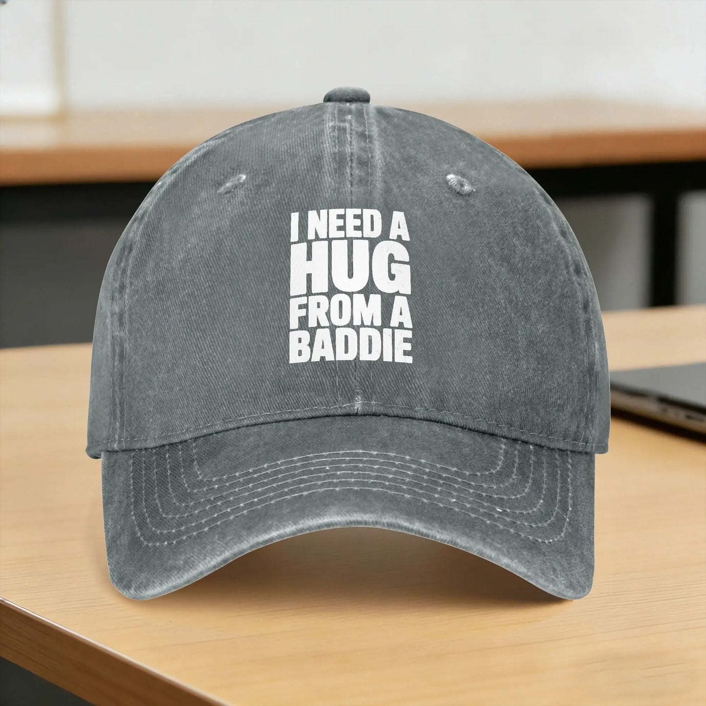 Funny I Need Hug From Baddie Baseball Cap
