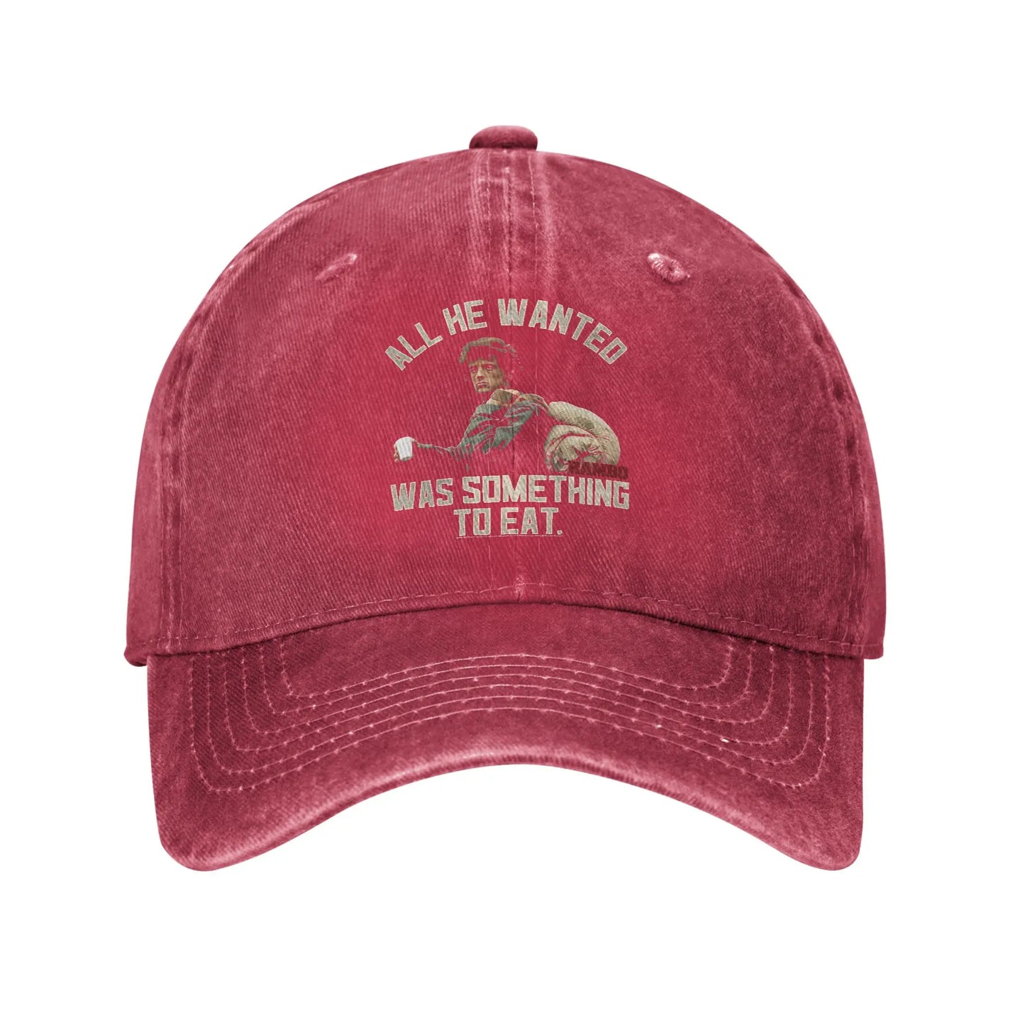 Vintage Distressed 1982 First Blood Rambo Baseball Cap