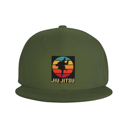 Brazilian Jiu Jitsu Sunset Snapback Cap