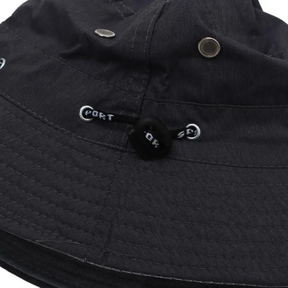 Unisex Summer Sunscreen Packable Casual Bucket Hat
