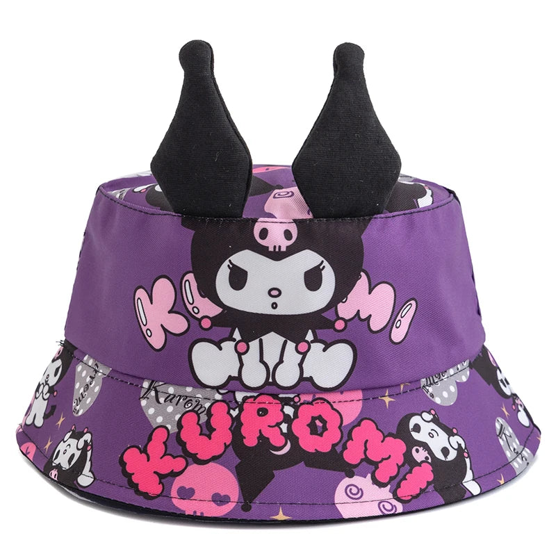 Children’s Sanrio Kuromi 3D Ear Bucket Hat