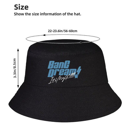 BanG Dream MyGO Bold Logo Graphic Bucket Hat