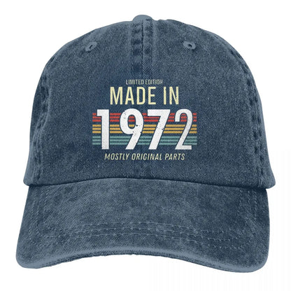 Limited Edition 1972 Vintage Baseball Cap