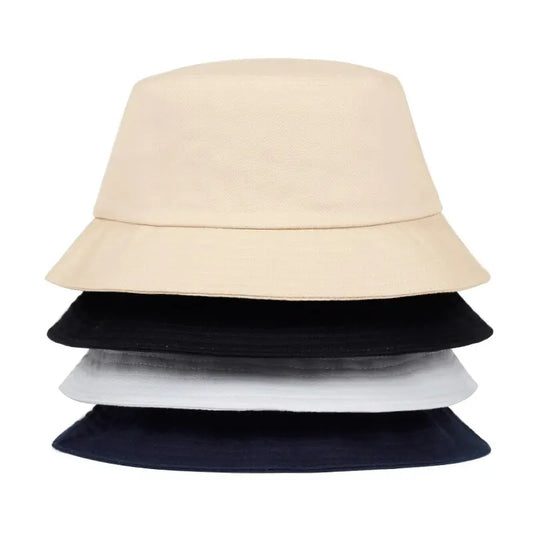 Unisex Light Board Solid Color Personality Bucket Hats