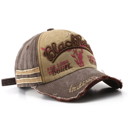 Unisex Hip Hop Letter Embroidery Baseball Caps